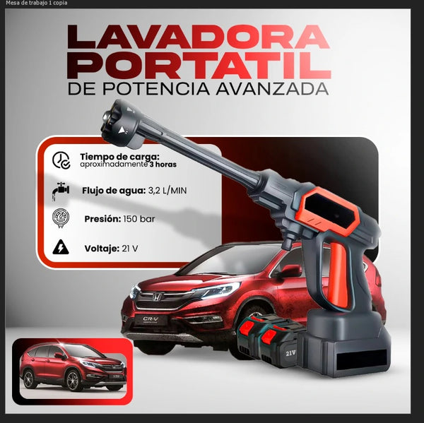 Lavadora Portátil de Potencia Avanzada