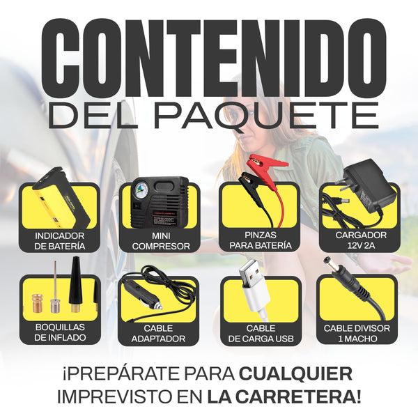 Cargador de Emergencia Viajero